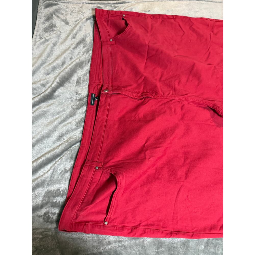 2/$30 NEW Universal Standard Red Seine High Rise Skinny Jeans 27” Scooter 40 - Picture 5 of 11